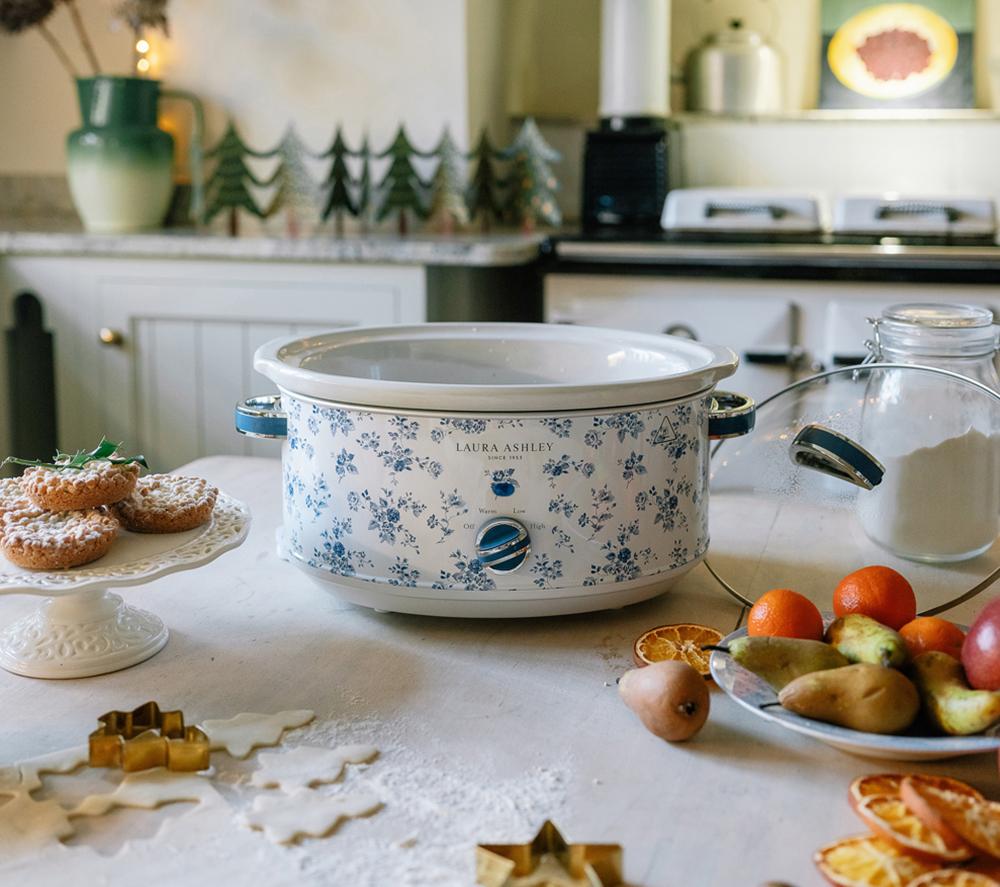 LAURA ASHLEY VQSLWC6LLACRUK Slow Cooker - China Rose image number 3 of 8