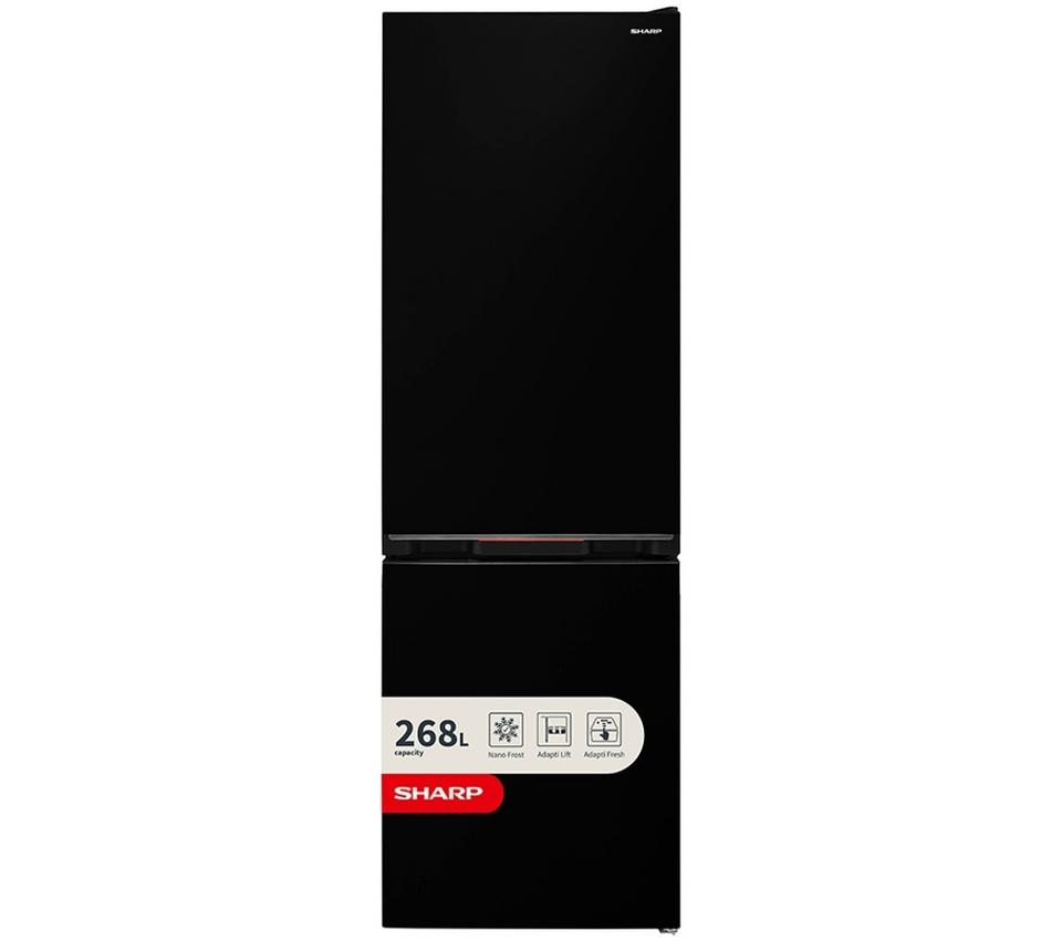 SHARP SJ-BB04DTXBE-EN 60/40 Fridge Freezer - Black