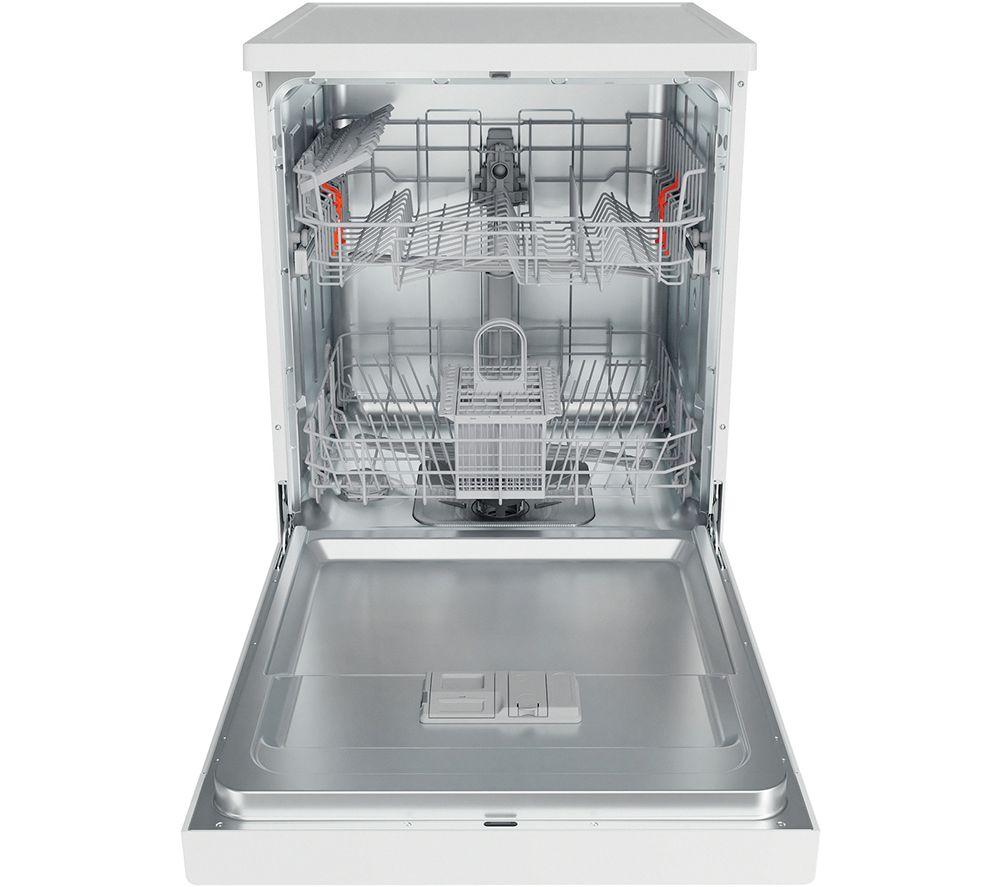 HOTPOINT H2F HL626 UK Full-size Dishwasher - White, White