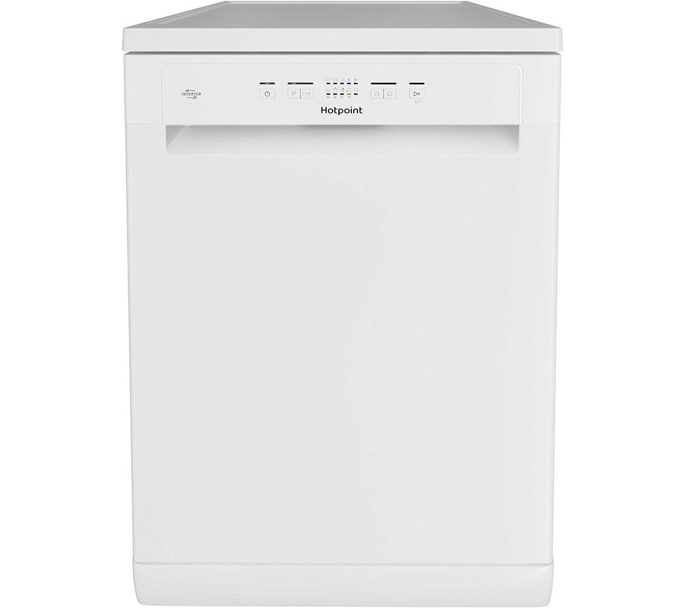 HOTPOINT H2F HL626 UK Full-size Dishwasher – White, White