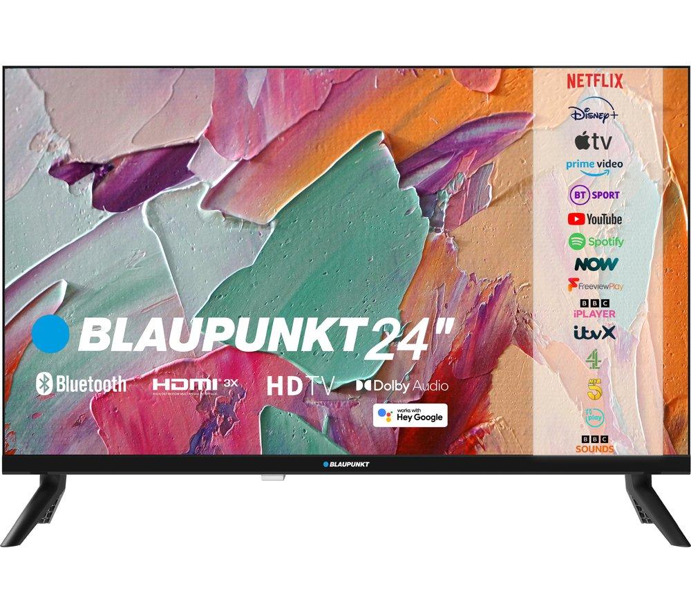 Smart TV 24 pulgadas HD Hey Google Official Assistant con control