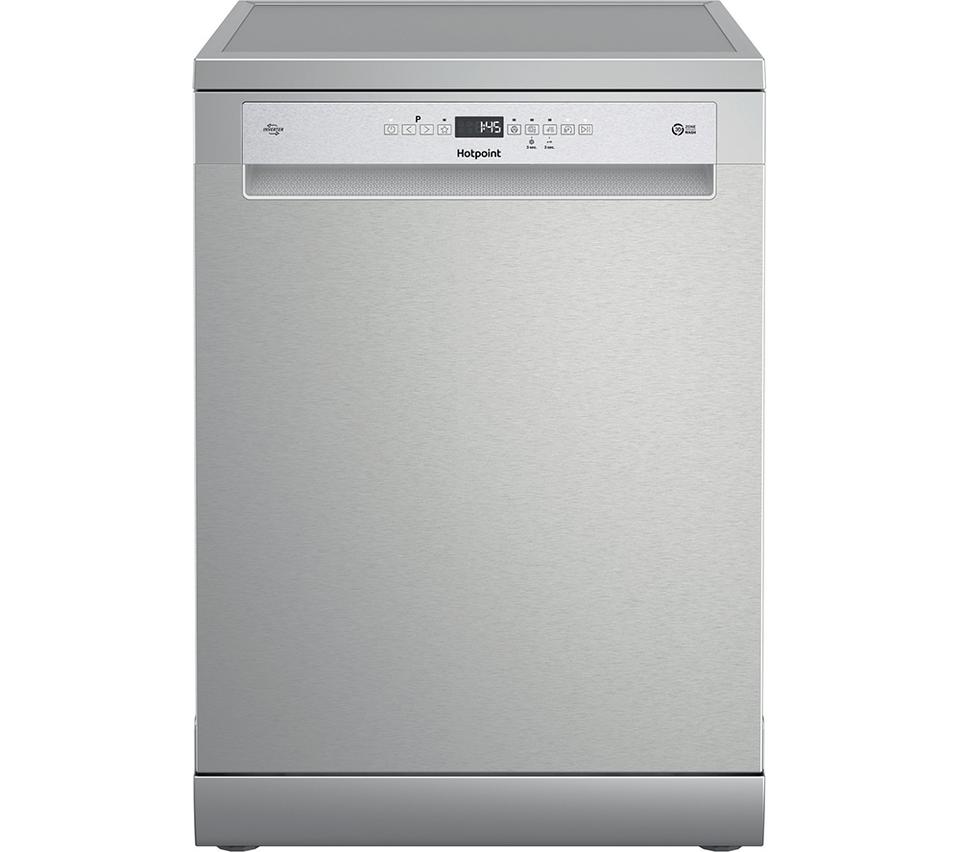 HOTPOINT Maxi Space H7F HP43 X UK Full-size Dishwasher - Silver