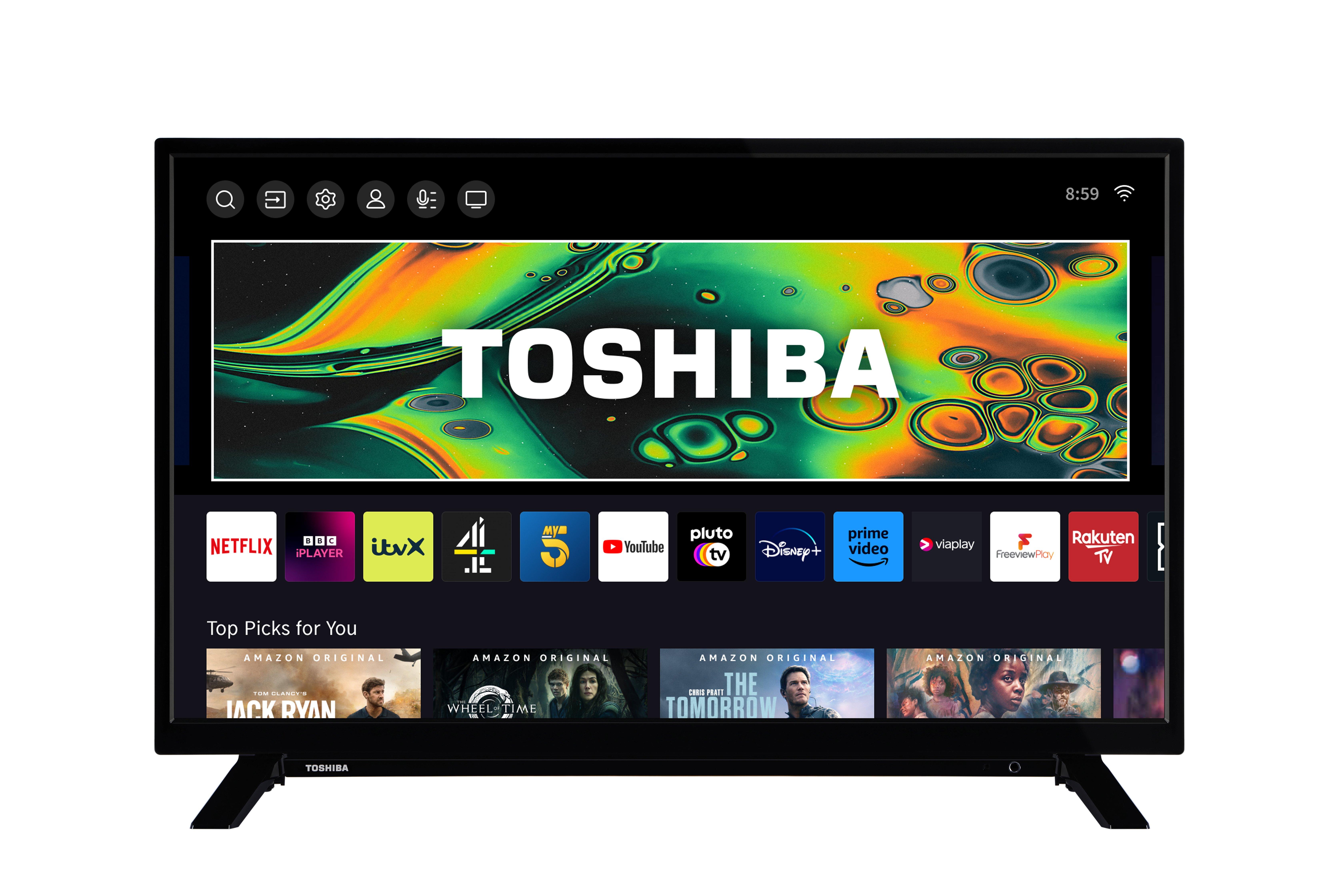 Toshiba led store tv