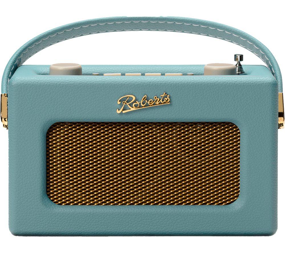 ROBERTS Revival Uno BT Portable DABﱓ Retro Bluetooth Radio - Duck Egg, Blue