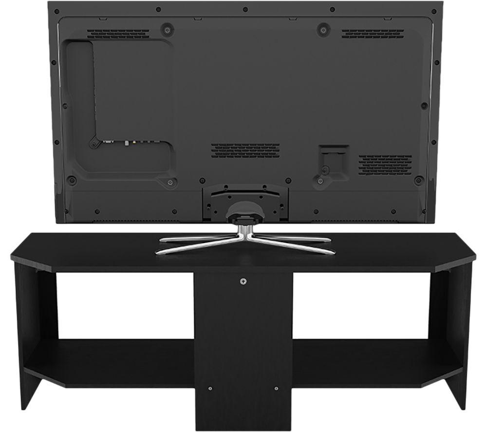 AVF Calibre CA115BO 1150 mm Corner TV Stand for up to 55" TVs - Black Oak image number 4 of 9