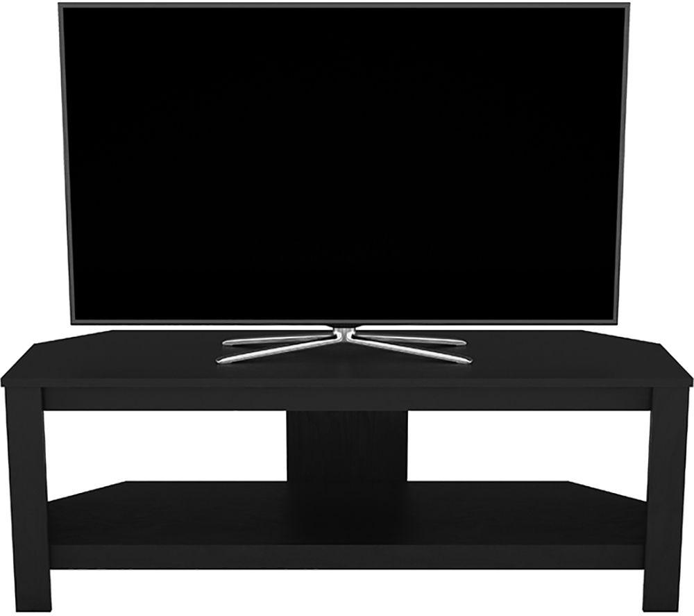 AVF Calibre CA115BO 1150 mm Corner TV Stand for up to 55" TVs - Black Oak image number 5 of 9