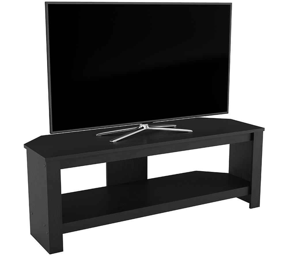 AVF Calibre CA115BO 1150 mm Corner TV Stand for up to 55" TVs - Black Oak image number 6 of 9