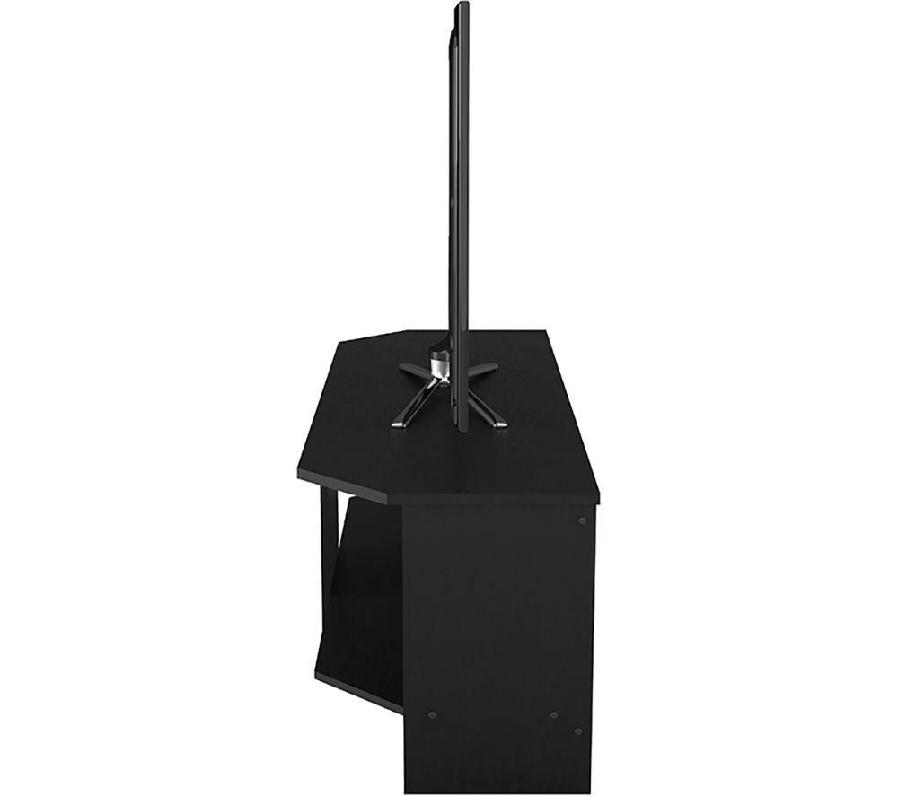 AVF Calibre CA115BO 1150 mm Corner TV Stand for up to 55" TVs - Black Oak image number 8 of 9