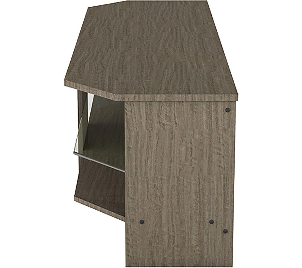 AVF Calibre CA115GREX 1150 mm Corner TV Stand for up to 55" TVs - Grey Oak image number 3 of 11