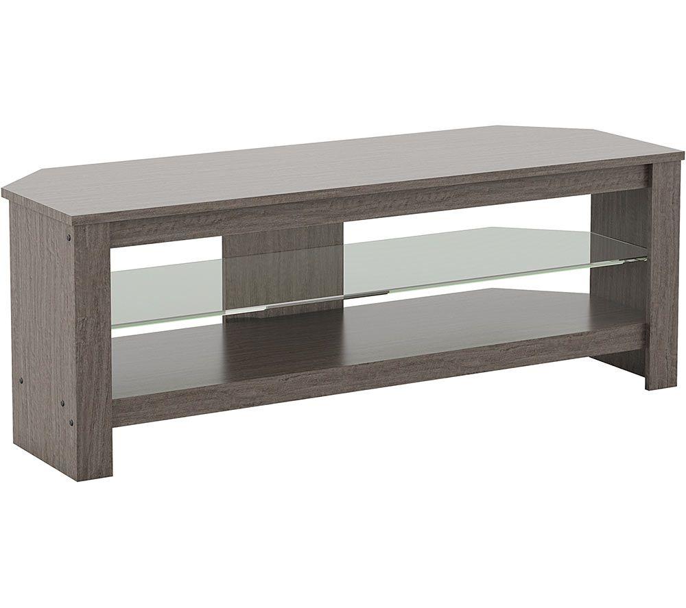 AVF Calibre CA115GREX 1150 mm Corner TV Stand for up to 55" TVs - Grey Oak image number 6 of 11