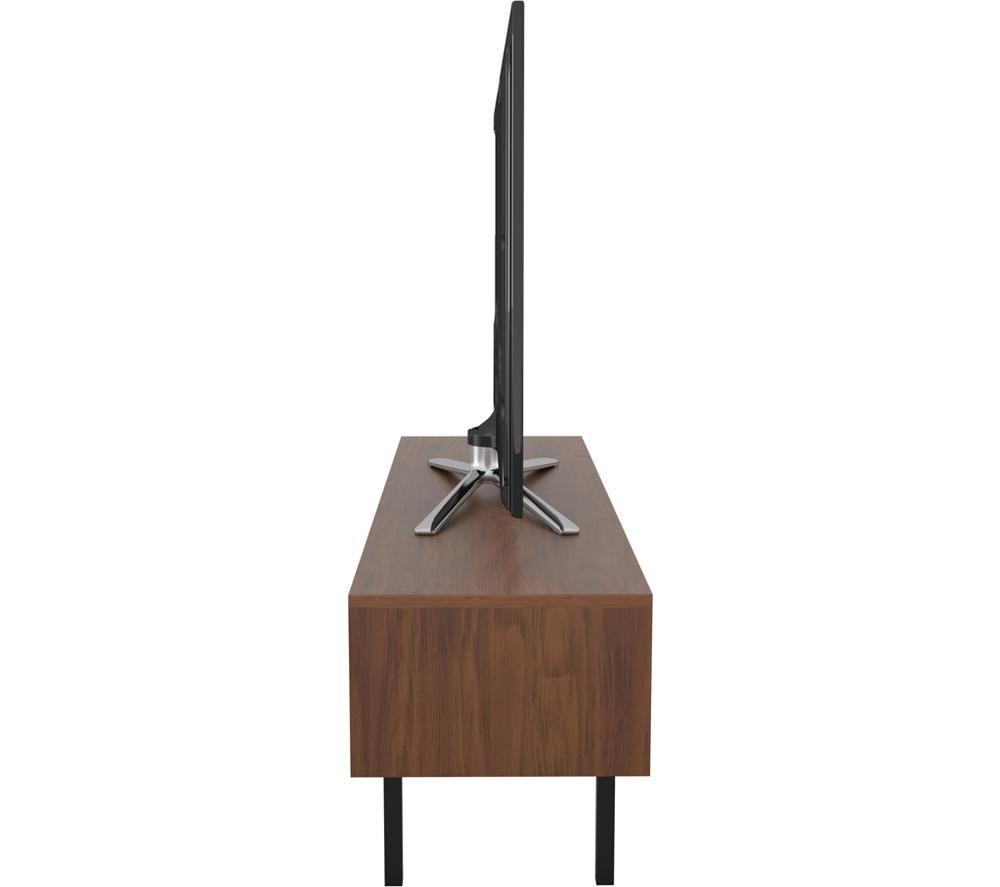AVF Skyline FS1400SKYW 1400 mm TV Stand for up to 65" TVs - Walnut & Black Marble image number 8 of 10