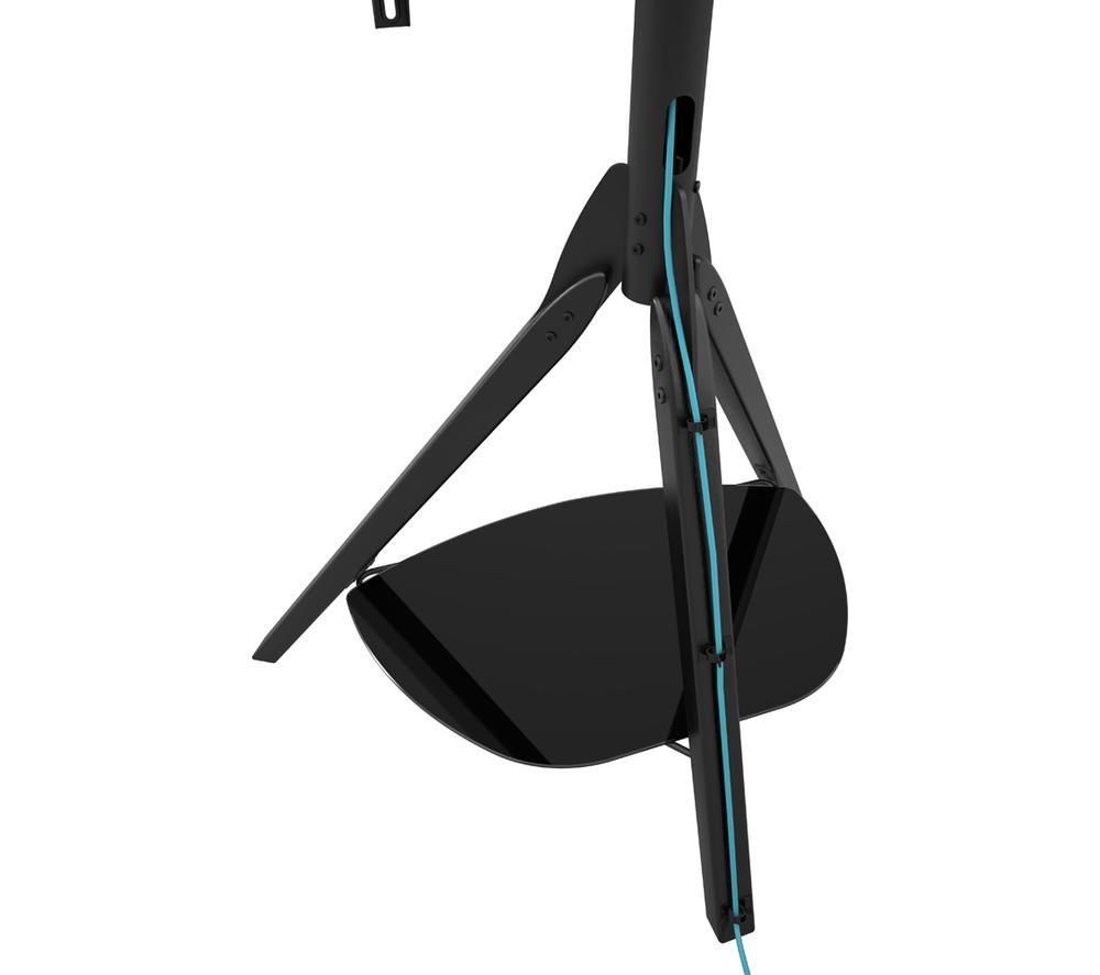 AVF Hoxton FSL1000HOXBB Tripod TV Stand with Bracket for up to 70&rdquo; TVs - Black image number 4 of 7