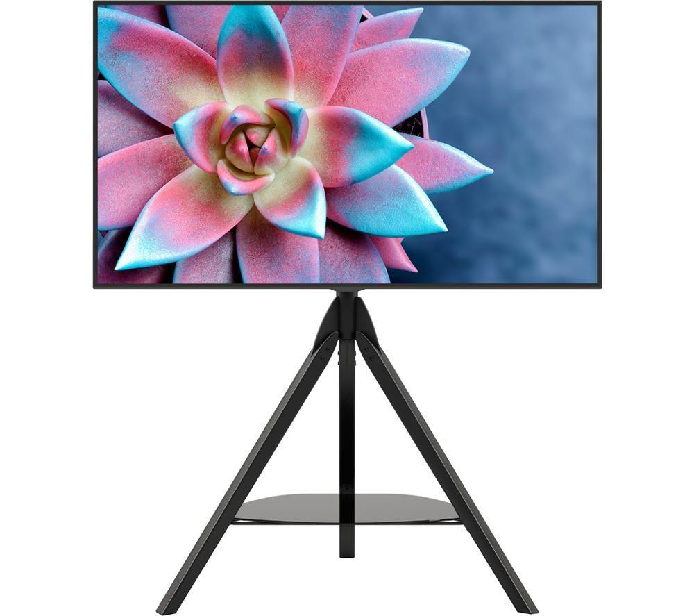 AVF Hoxton FSL1000HOXBB Tripod TV Stand with Bracket for up to 70&rdquo; TVs - Black image number 5 of 7