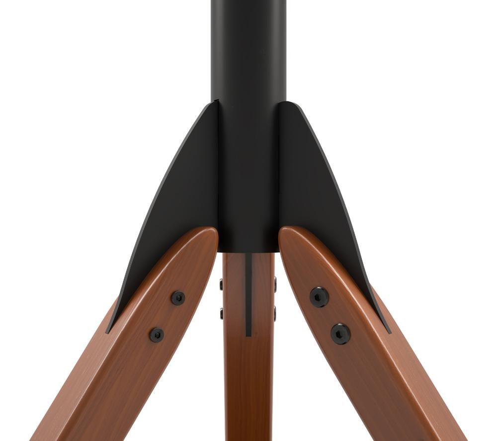 AVF Hoxton FSL1000HOXDWB 1000 mm TV Stand with Bracket for up to 70&rdquo; TVs - Dark Wood & Black image number 3 of 7