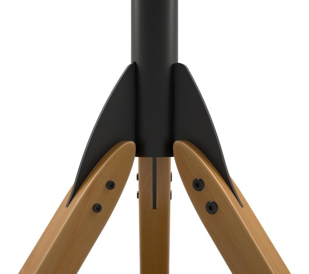 AVF Hoxton FSL1000HOXLWB 1000 mm TV Stand with Bracket for up to 70&rdquo; TVs- Light Wood & Black image number 4 of 7