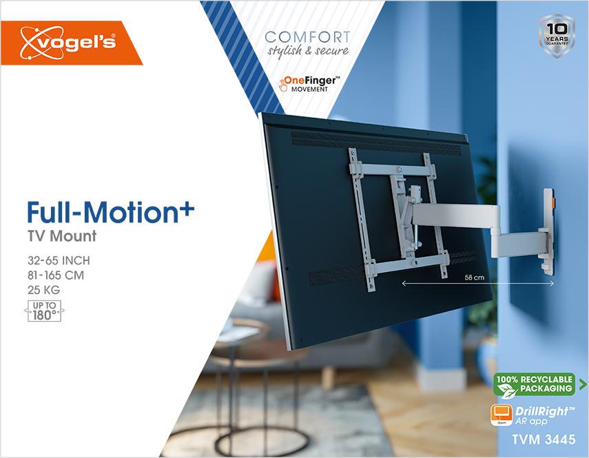 VOGELS Comfort TVM 3445 Full Motion 32-65" White TV Bracket image number 8 of 12