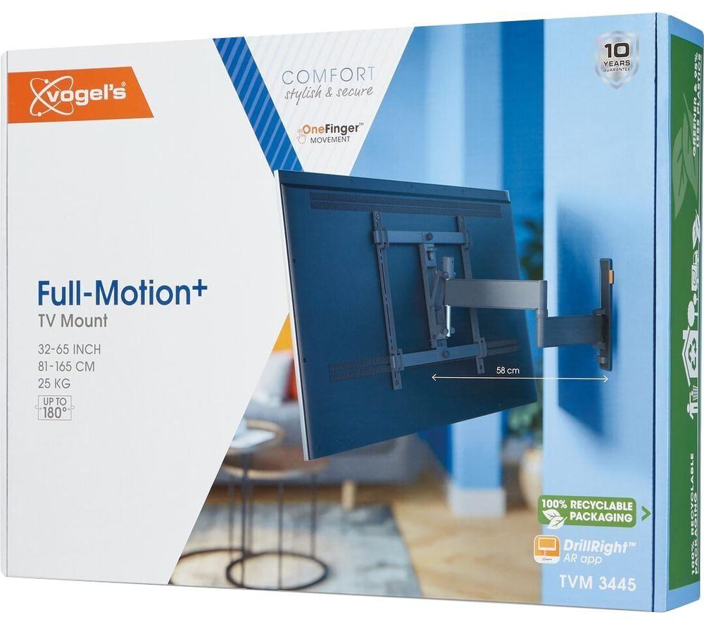 VOGELS Comfort TVM 3445 Full Motion 32-65" White TV Bracket image number 12 of 12