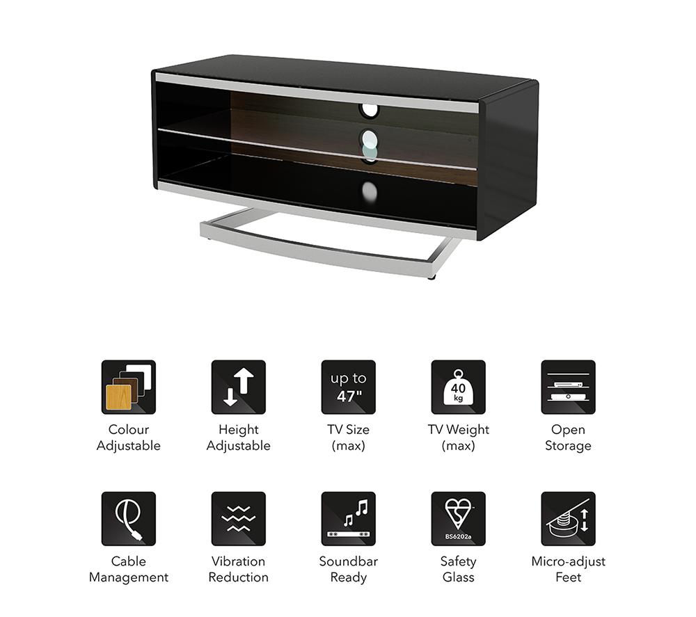 AVF Options Portal 1000 mm TV Stand for up to 47&rdquo; TVs - 4 Colour Panels image number 8 of 8