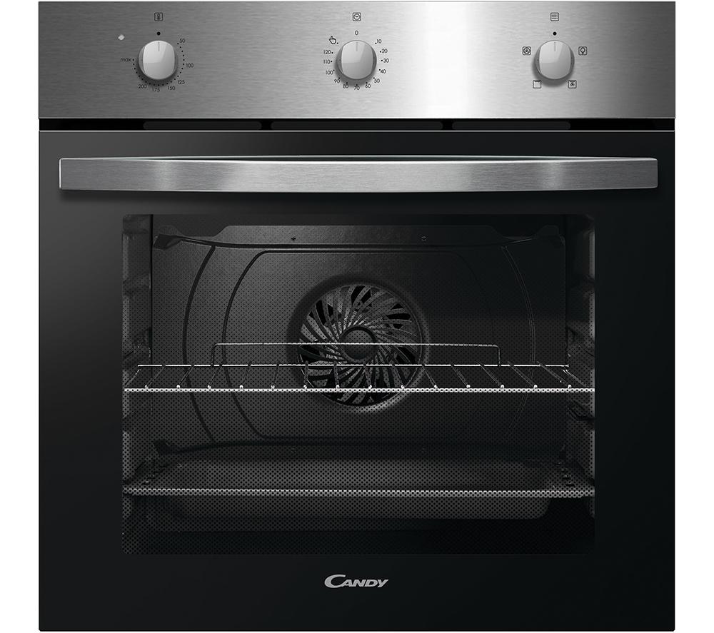 CANDY FIDCX403 Electric Oven - Black & Stainless Steel, Stainless Steel