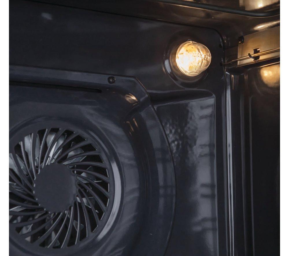 HOOVER HO7DC3UB308BI Electric Built-under Double Oven - Black & Stainless Steel image number 2 of 5