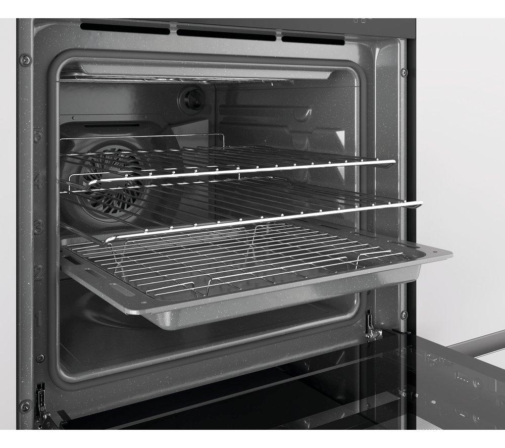 HOOVER HO7DC3UB308BI Electric Built-under Double Oven - Black & Stainless Steel image number 5 of 5