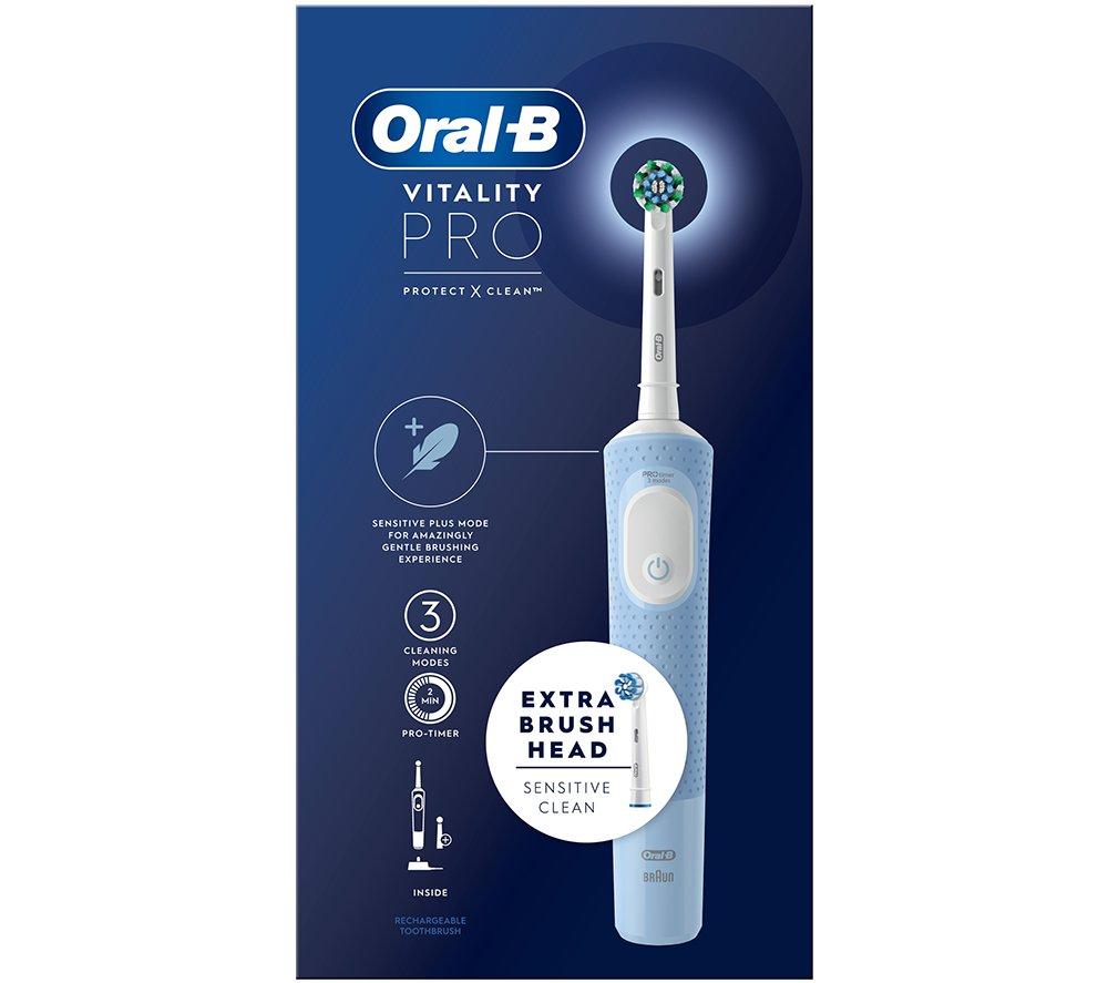 ORAL B Vitality Pro Electric Toothbrush - Blue, Blue