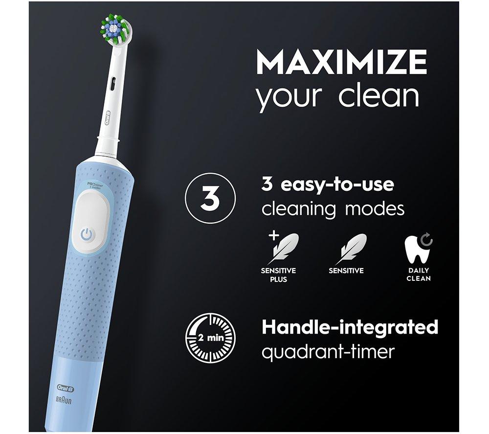 ORAL-B Vitality Pro Electric Toothbrush - Blue image number 4 of 13
