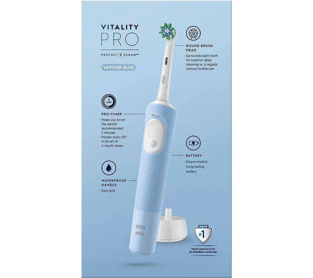 ORAL-B Vitality Pro Electric Toothbrush - Blue image number 13 of 13