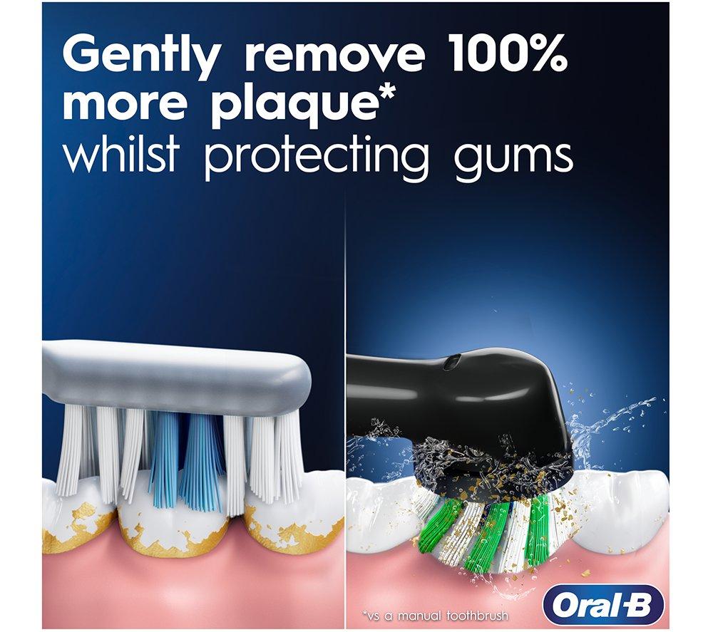 ORAL-B Vitality Pro Electric Toothbrush - Pack of 2, Black & Blue image number 9 of 14