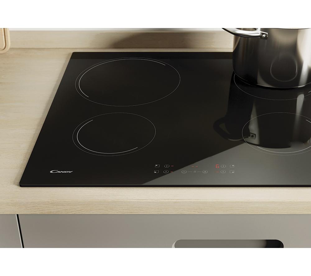 CANDY CH64CCB 60cm Electric Ceramic Hob - Black image number 5 of 5