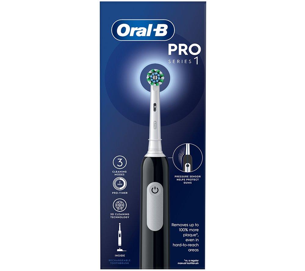 ORAL B Pro 1 Cross Action ORAPRO1CABK Electric Toothbrush, Black