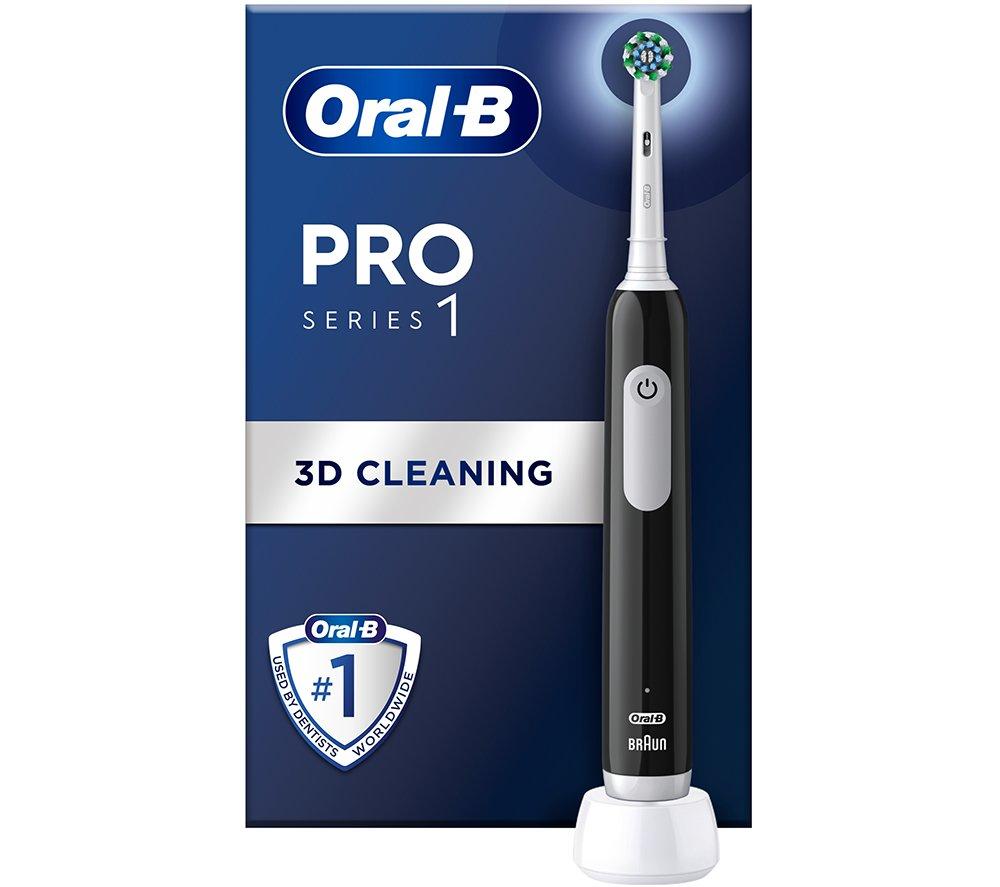 ORAL-B Pro 1 Electric Toothbrush - Black image number 8 of 12