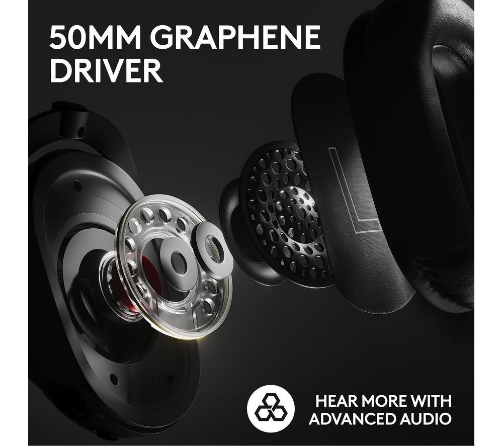 LOGITECH PRO X 2 LIGHTSPEED Wireless 7.1 Gaming Headset (White) & Steam Wallet Card (&pound;20) Bundle image number 4 of 7