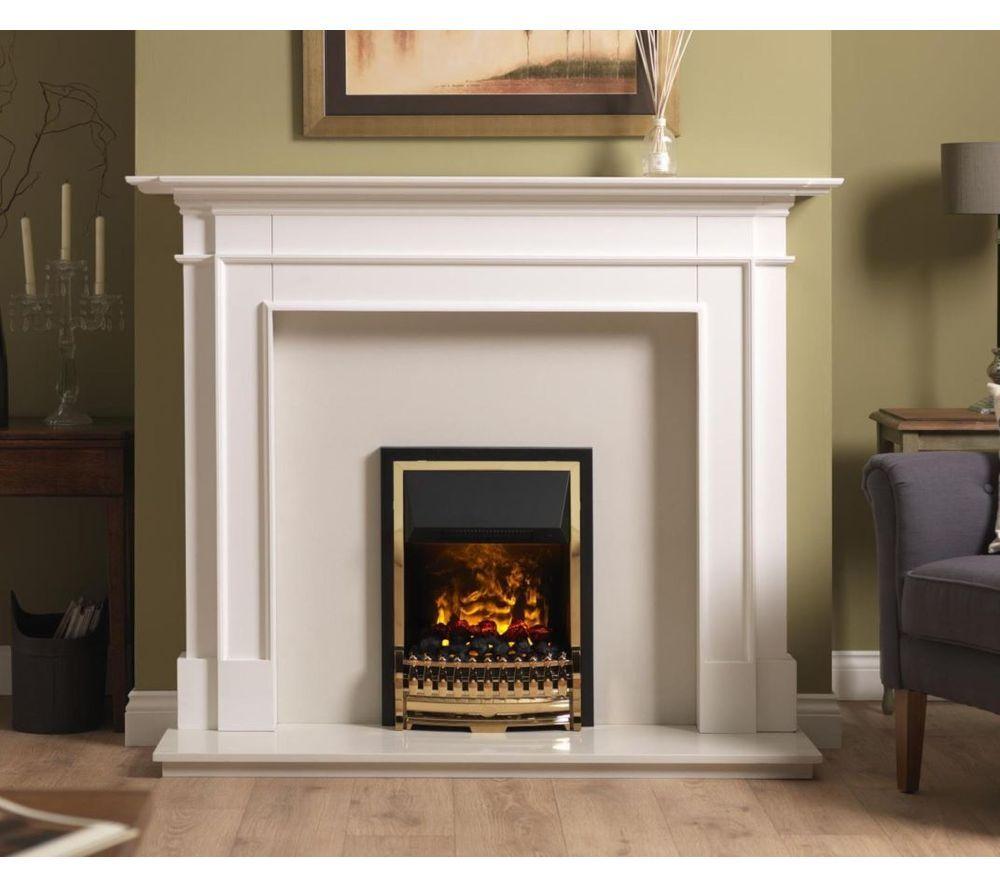 DIMPLEX Optimyst Atherton ATH20 Electric Fireplace - Black & Gold image number 2 of 9
