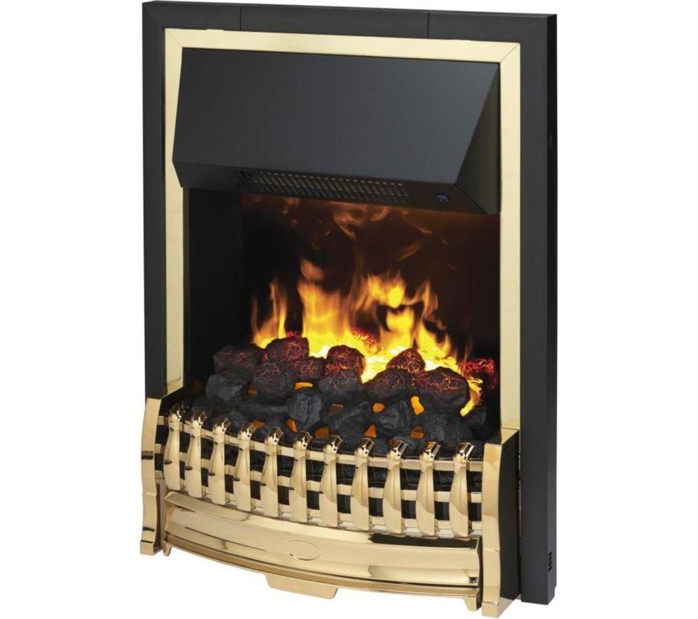 DIMPLEX Optimyst Atherton ATH20 Electric Fireplace - Black & Gold image number 7 of 9