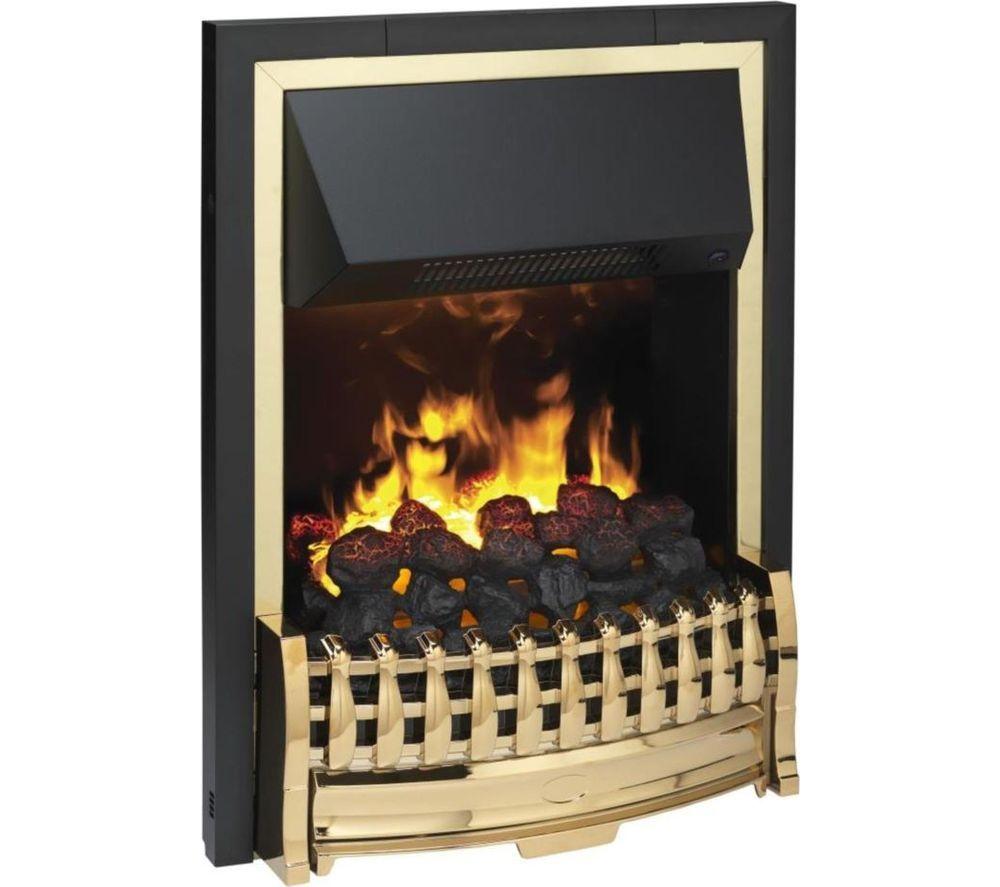 DIMPLEX Optimyst Atherton ATH20 Electric Fireplace - Black & Gold image number 8 of 9