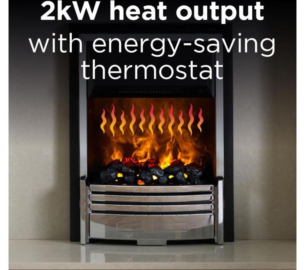 DIMPLEX Optimyst Atherton ATH20 Electric Fireplace - Black & Gold image number 9 of 9