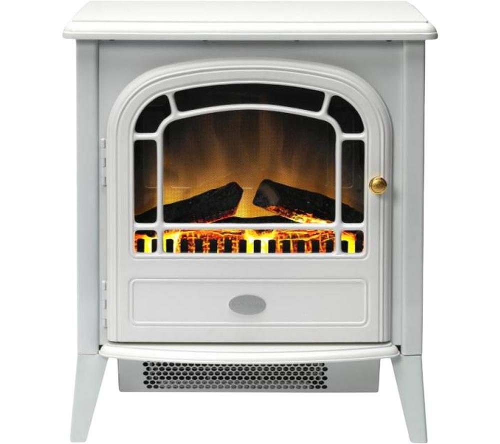 DIMPLEX Courchevel CVL20E Electric Stove Fire - White, White