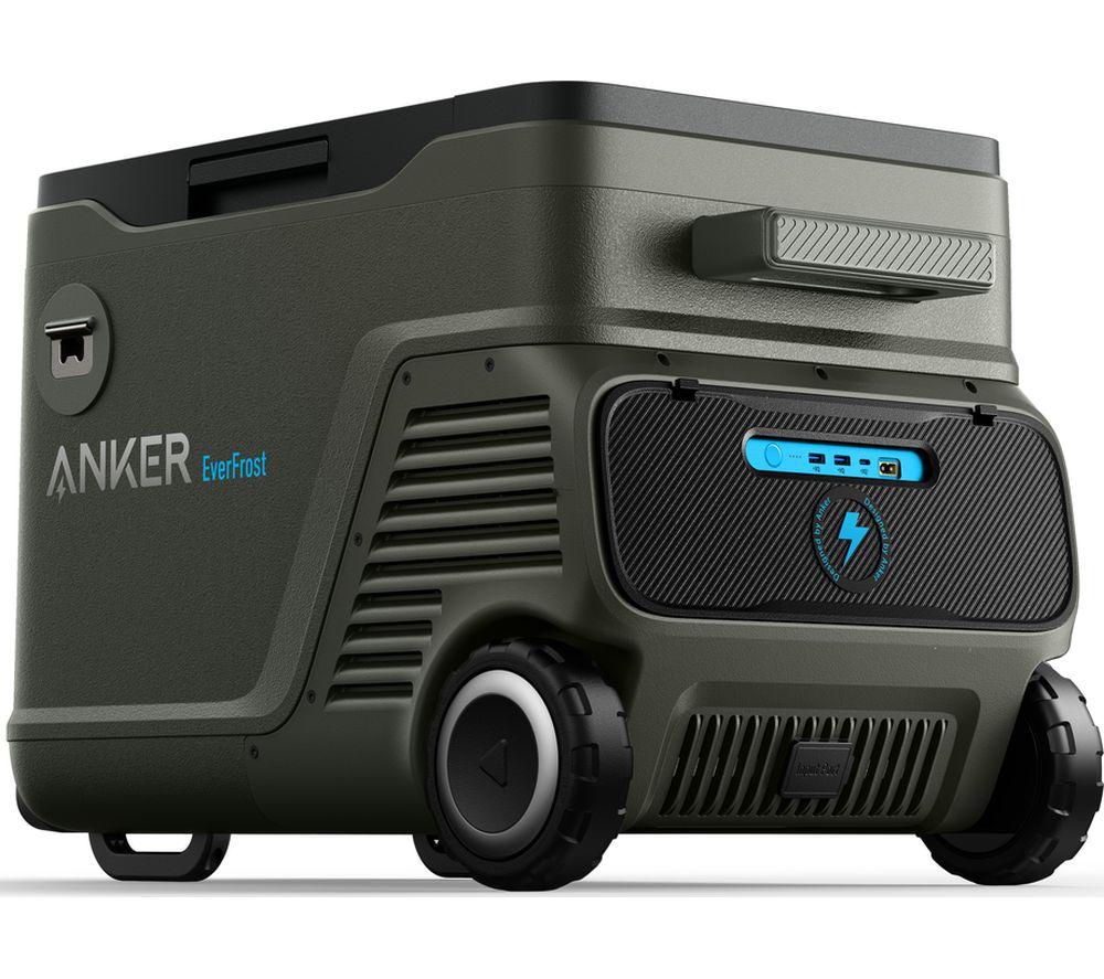 ANKER EverFrost 30 Dual-Zone Powered 33 L Travel Cooler – Black, Black