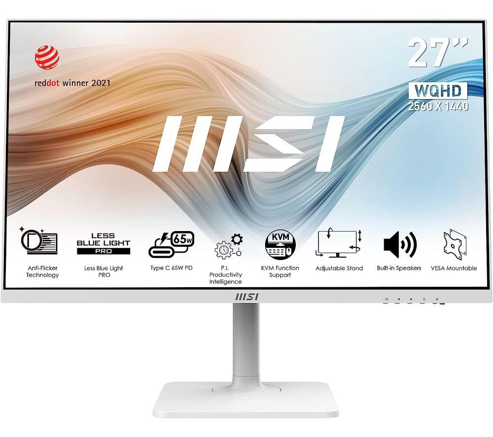 MSI Modern MD272QPW Quad HD 27" IPS Monitor review