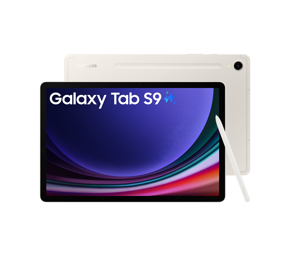 SAMSUNG Galaxy Tab S9 11" Tablet - 256 GB, Beige