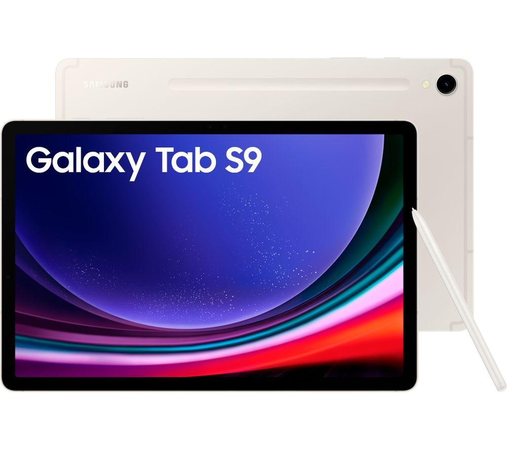 SAMSUNG Galaxy Tab S9 11" Tablet - 256 GB, Beige