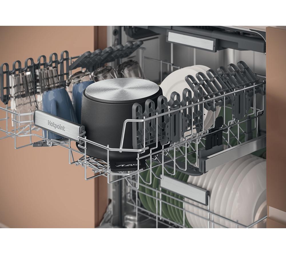 HOTPOINT Maxi Space H7I HP42 L UK Full-size Fully Integrated Dishwasher image number 8 of 16