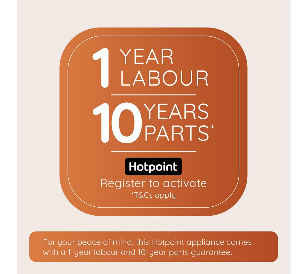 HOTPOINT Maxi Space H7I HP42 L UK Full-size Fully Integrated Dishwasher image number 11 of 16