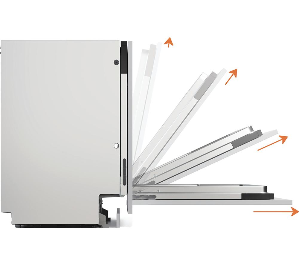 HOTPOINT Maxi Space H7I HP42 L UK Full-size Fully Integrated Dishwasher image number 13 of 16