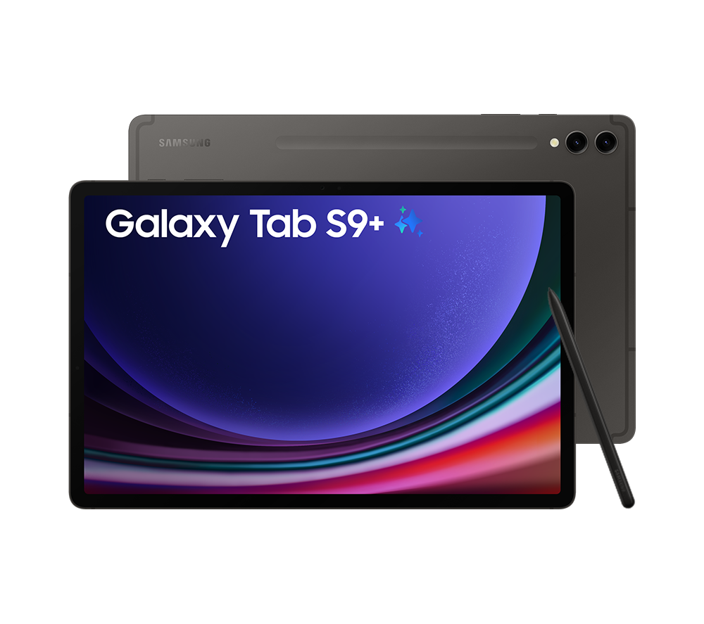 SAMSUNG Galaxy Tab S9 12.4 5G Tablet - 256 GB, Graphite, Silver/Grey,Black
