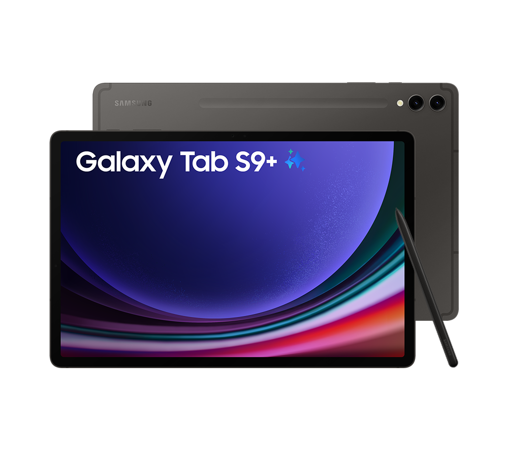 SAMSUNG Galaxy Tab S9+ 12.4" 5G Tablet - 256 GB, Graphite