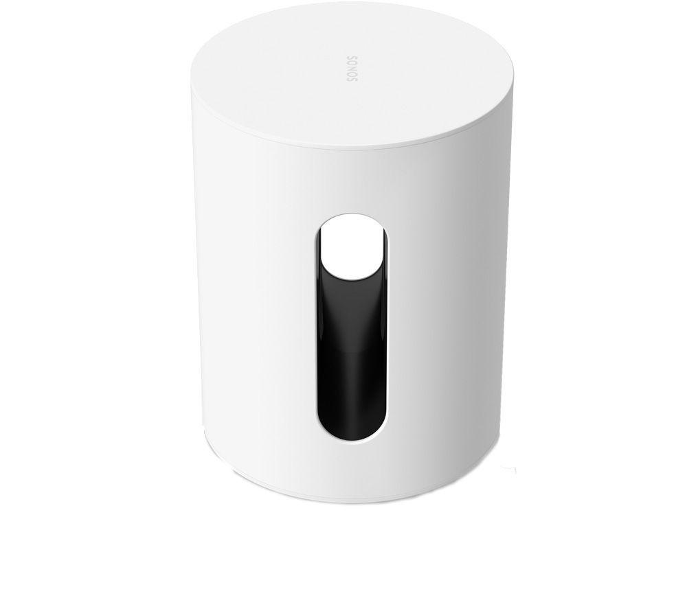 SONOS Ray Compact Sound Bar & SUB Mini Wireless Subwoofer Bundle - White image number 7 of 11
