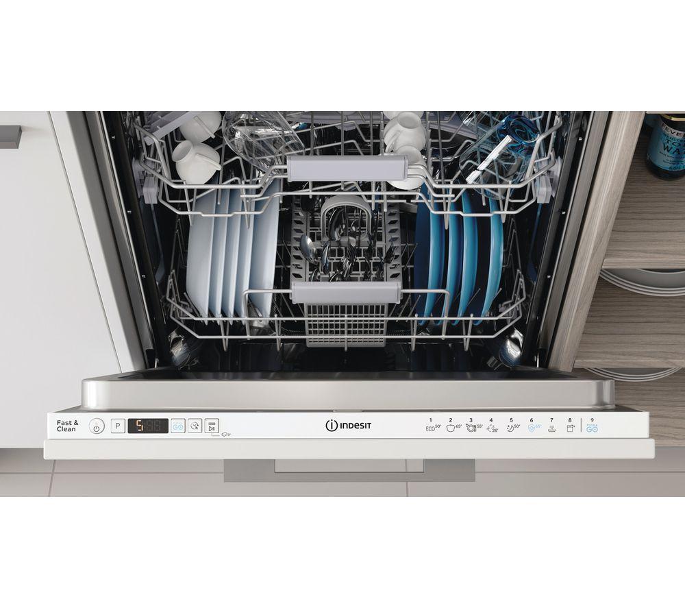 INDESIT D2I HD526 UK Full-size Fully Integrated Dishwasher image number 3 of 6