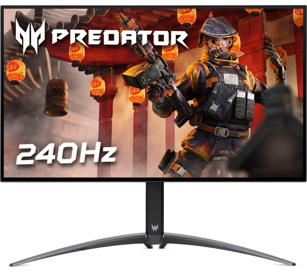 ACER Predator X27Ubmiipruzx Quad HD 27 OLED Gaming Monitor, Black